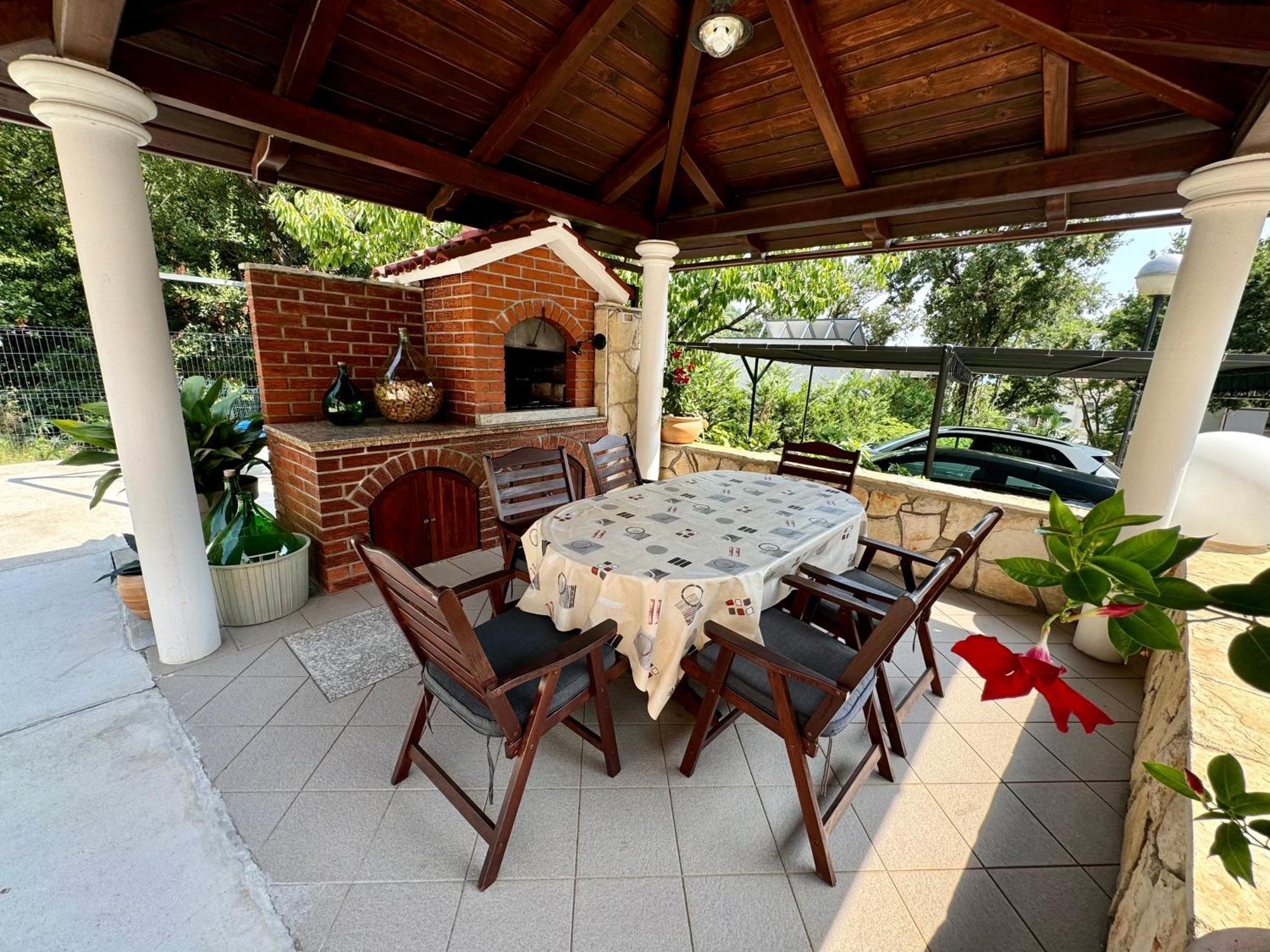 Guest House Deskovic Moscenicka Draga Bagian luar foto